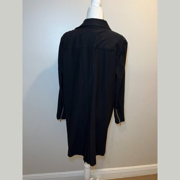 Eileen Fisher Black Jacket Coat Women’s Size XL - Picture 8 of 15